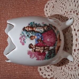 Vintage Brinn Egg Shaped Jar